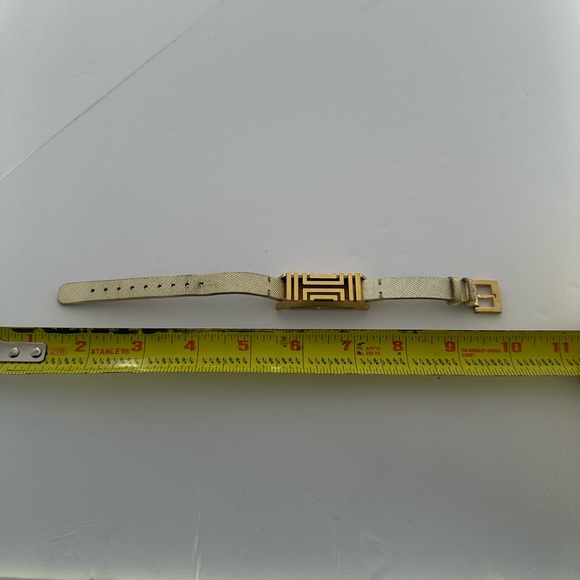 Tory Burch Gold Geometric Bracelet - Picture 9 of 9